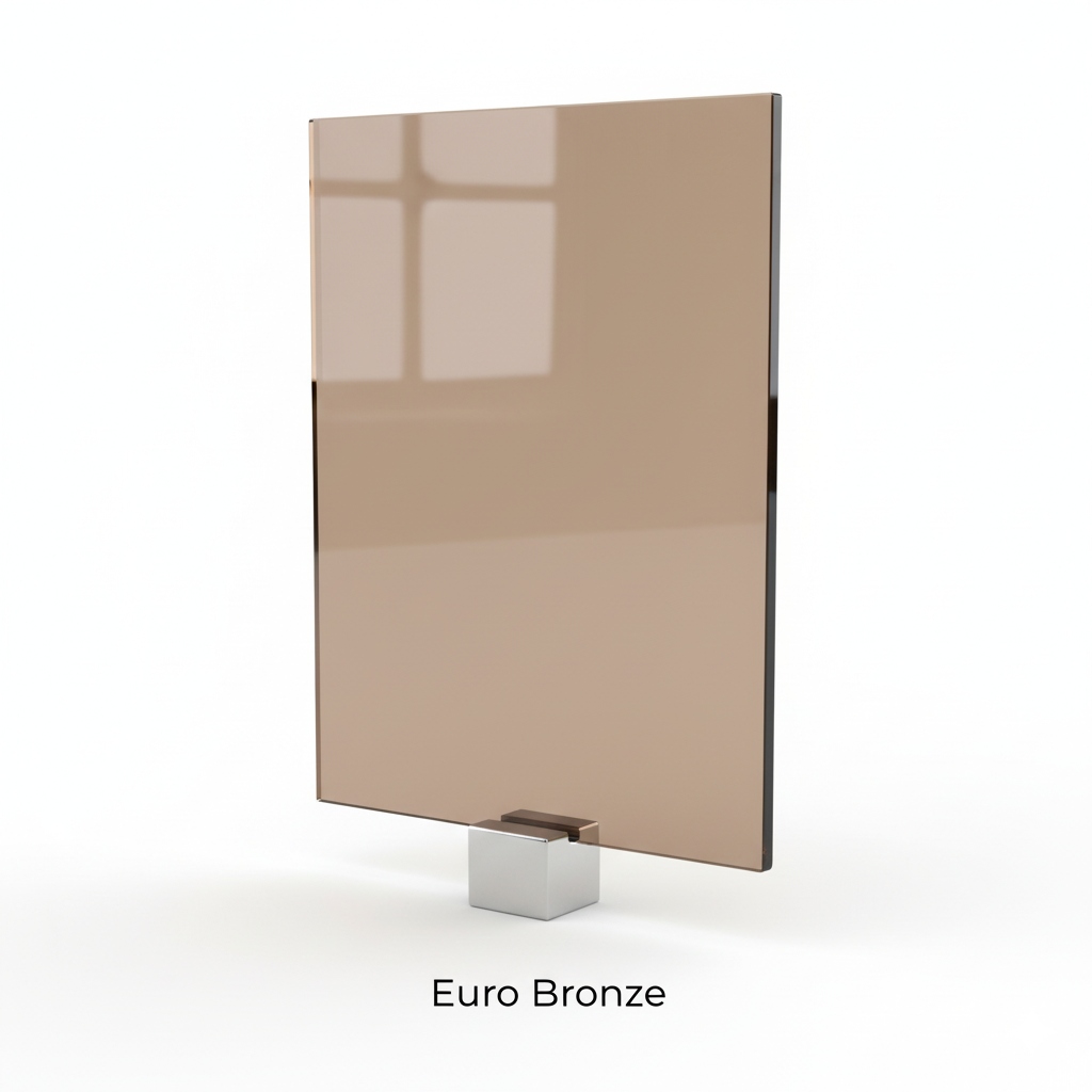 Euro Bronze Glass Sample
